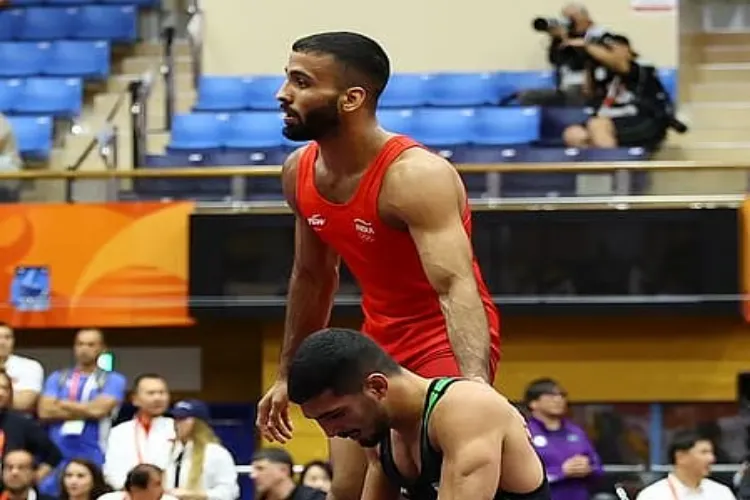 From football to wrestling: Sujeet Kalkal wins gold at the Asian Games.