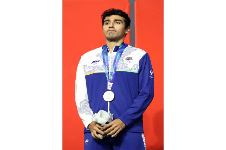 Tamil Nadu Sports Minister Aadhav Arjuna felicitates Asian Games 2026 medal winners in Chennai