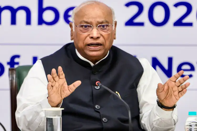 Mallikarjun Kharge reiterates Congress' 3 
