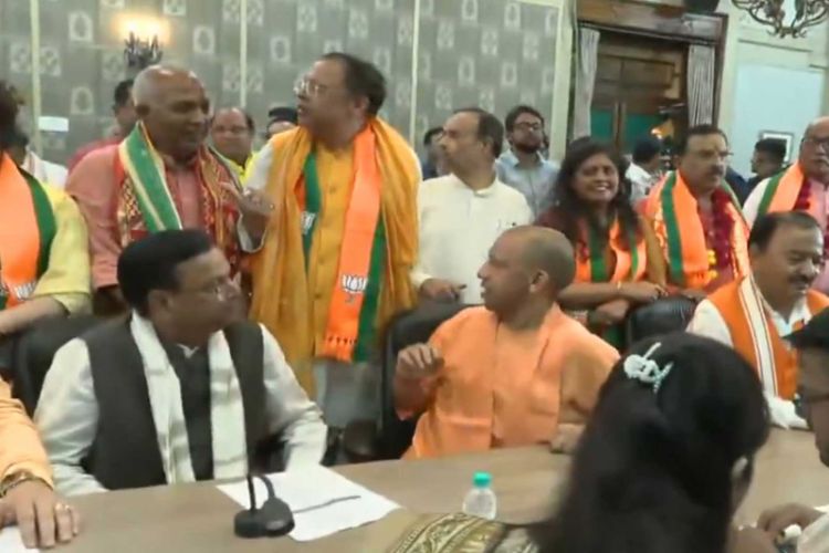 Eight BJP candidates file nominations for Rajya Sabha in Uttar Pradesh