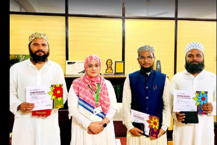 Jamia Hamdard students shine at the Delhi State Literary Festival 2026, winning multiple medals.