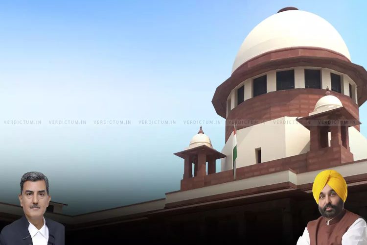 the Punjab government's plea against the CBI probe order.