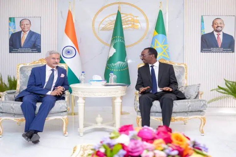 S. Jaishankar met the Prime Minister of Ethiopia and conveyed Modi's message.