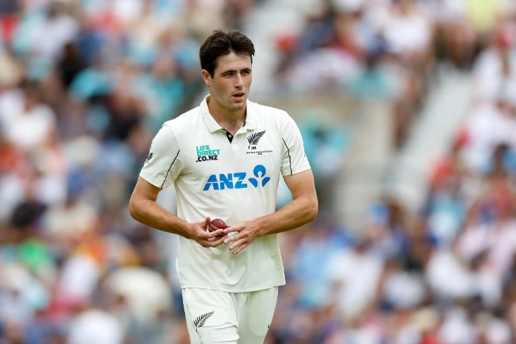 New Zealand fast bowler Will O'Rourke ruled out of the series against India.