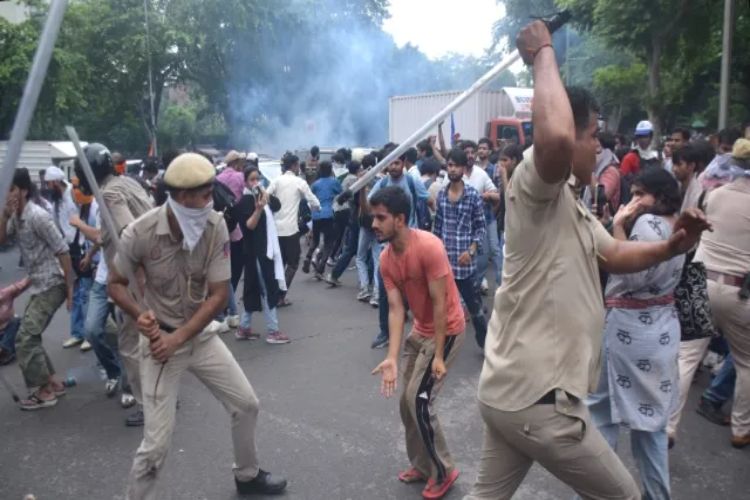 KAJPA Protest: Delhi Police detained approximately 200 protesters.