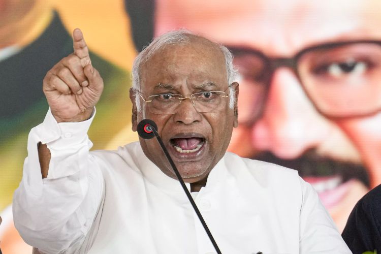 Modi government has strangled the 'mother of democracy': Kharge