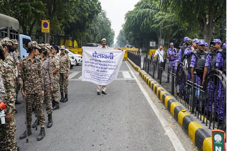 'Anti-national' forces are uniting in Delhi to defame the country: Sahu