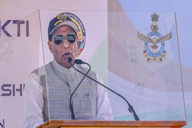 India is constantly monitoring developments in its neighbourhood and beyond: Rajnath Singh