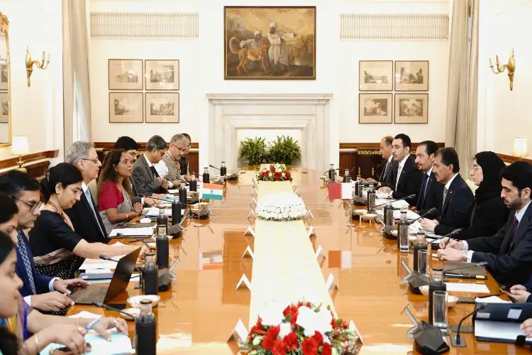 India-Qatar review entire gamut of bilateral ties, exchange views on West Asia at 6th FOC