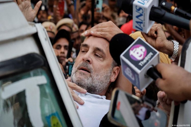 'India' alliance protests in Kashmir Valley over 'vote theft' allegations