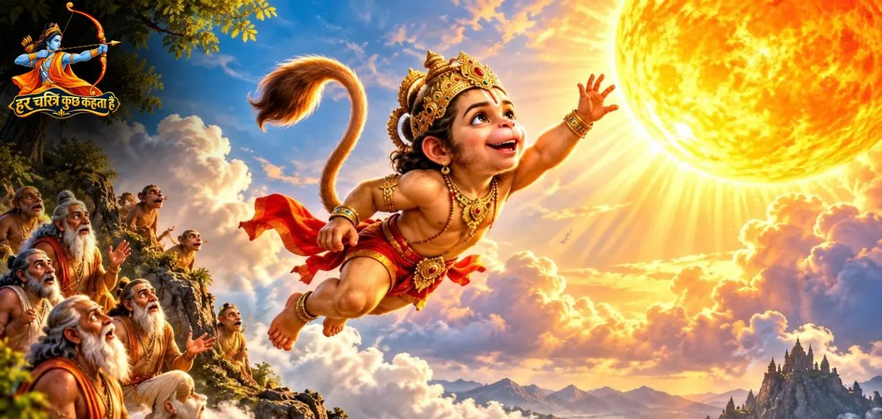 Child Hanuman: When Strength, Devotion, and Courage Become the Mantras for Success