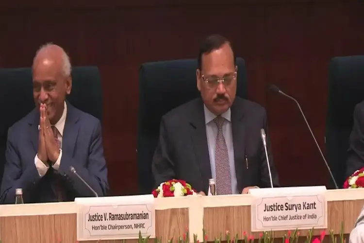 CJI Surya Kant addresses NHRC Foundation Day event, participates in conference on human rights