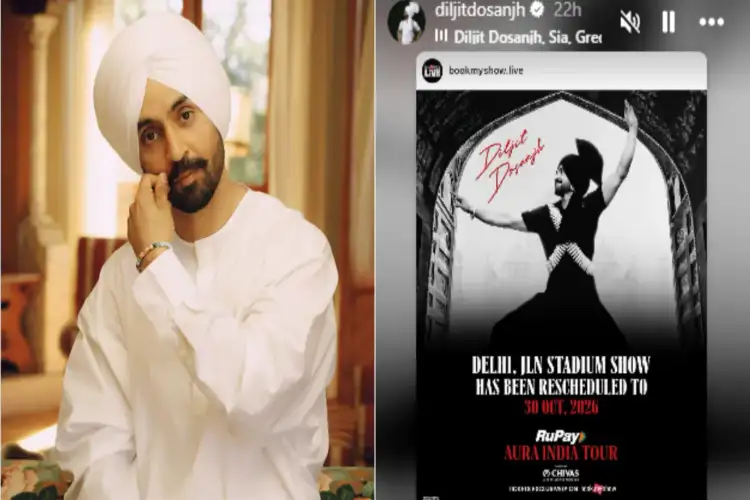 Diljit Dosanjh’s Delhi show preponed to October 30 at JLN Stadium