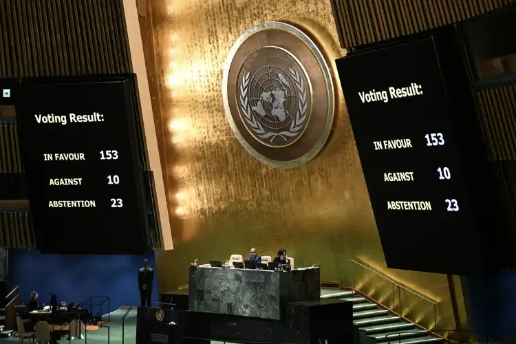 UNGA adopts pandemic declaration with 153 votes in favour; US, Israel, Argentina oppose