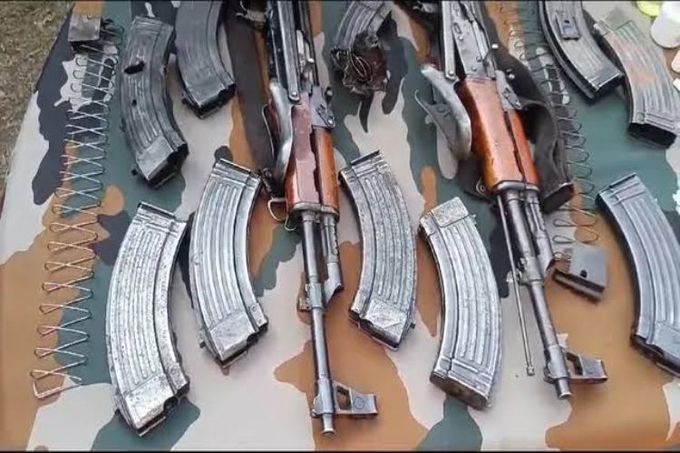 Terrorist hideout busted in Jammu and Kashmir's Poonch; AK-47 and six grenades recovered