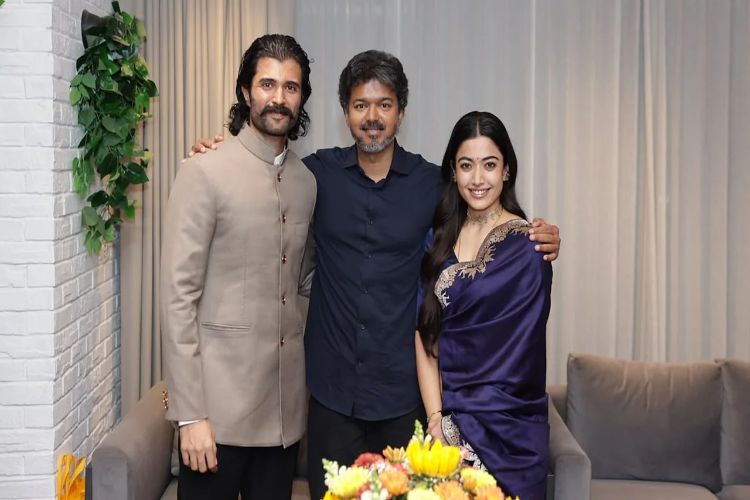 Rashmika, Vijay Deverakonda meet Tamil Nadu Chief Minister