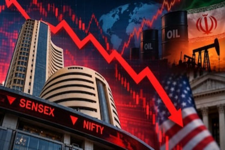 Stock market falls, Sensex falls 252 points