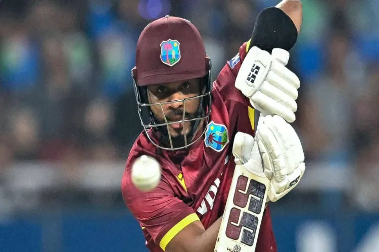 After scoring a century against India, Shai Hope remarked that he would have to check the weight of his luggage when heading home.