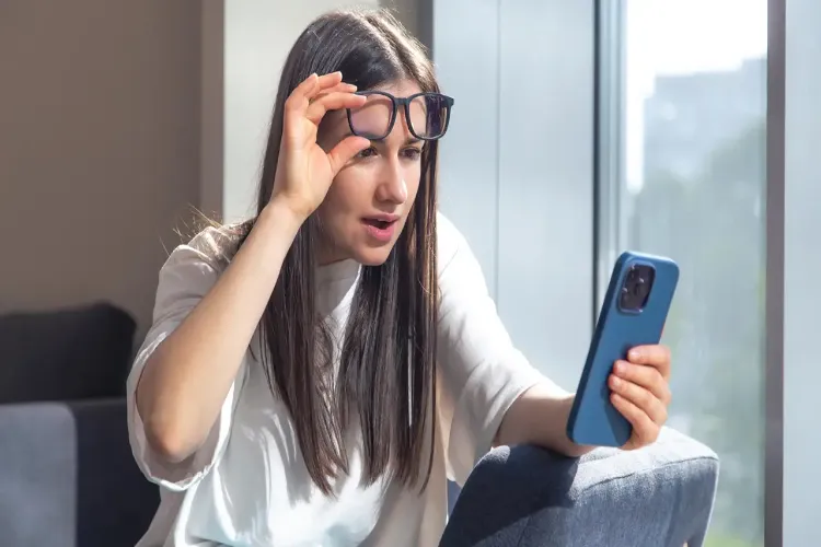Do your eyes feel irritated from using your mobile for long periods? Learn how to protect them.