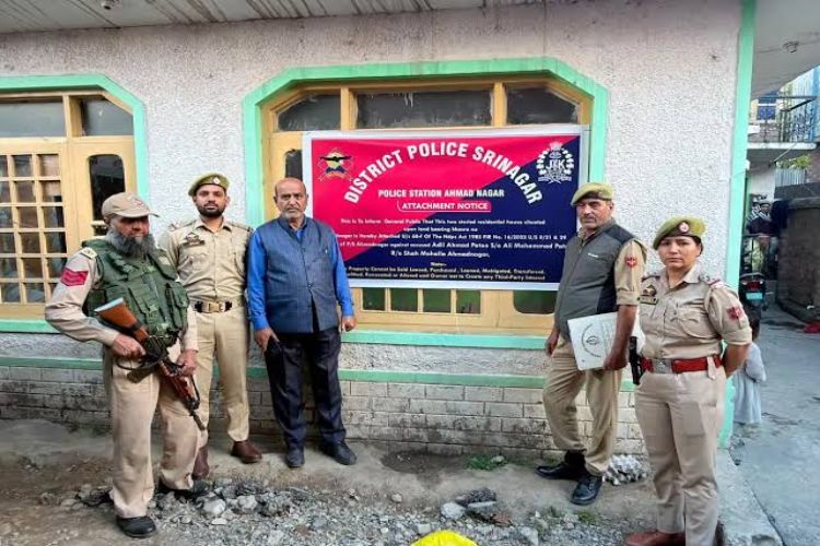 Anti-drug crackdown: Several properties seized in Srinagar