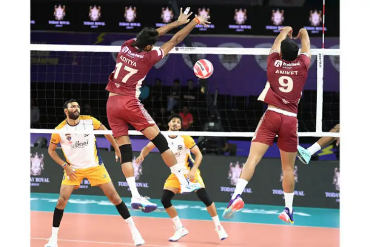 Delhi Dynamites seal Super 6 berth, Punjab AeroStrikers sweep Rajasthan Spikers to march ahead