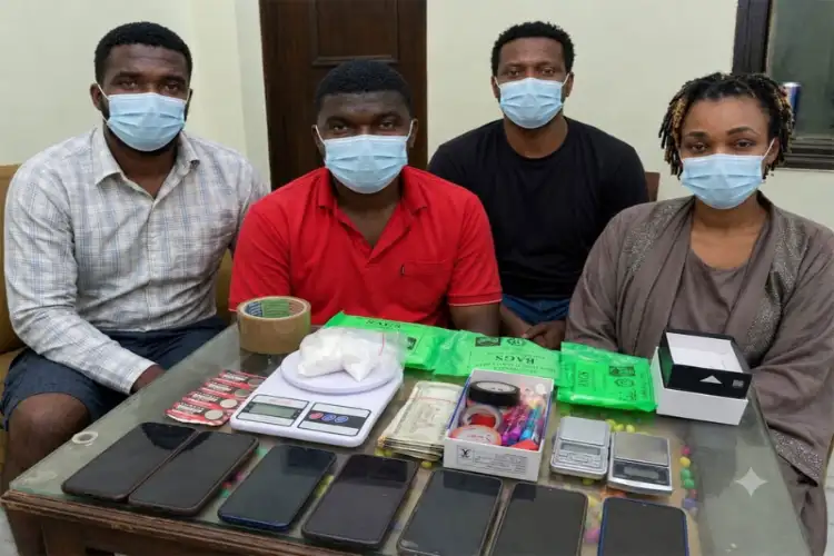 Delhi Police bust cocaine supply network in Rohini, arrest four foreign nationals