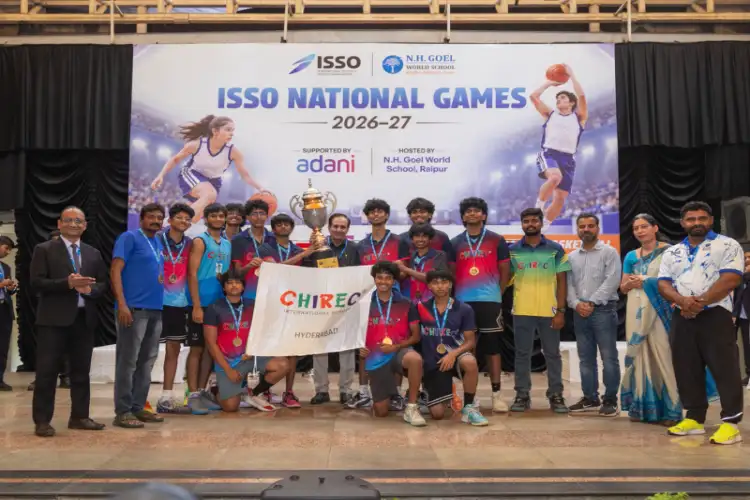 CHIREC International School, Yellow Train School crowned champions at ISSO National U-17 Basketball C’ship
