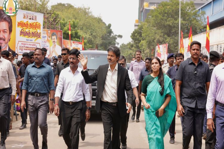 Tamil Nadu CM Vijay inaugurates Periyar Knowledge Centre, also holds roadshow in Coimbatore