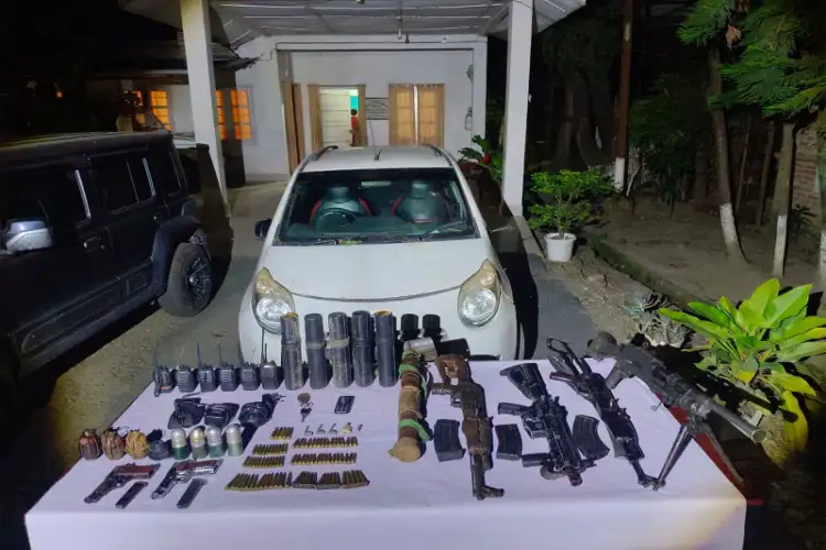 Manipur: KCP (MFL) cadre booked in Imphal West; seize arms, ammunition, explosives
