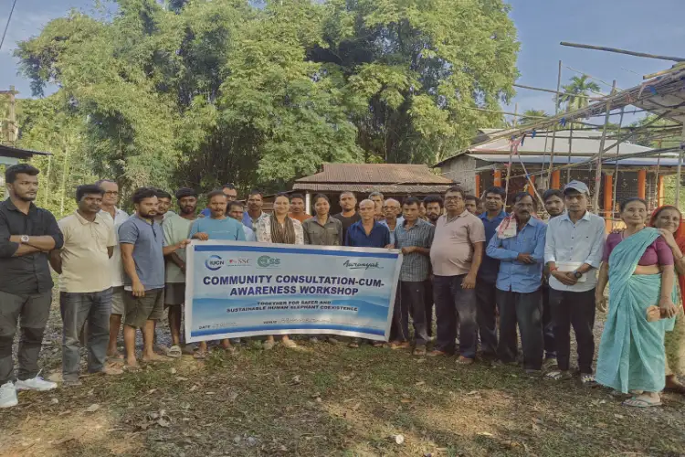 Assam: Aaranyak holds community consultations on HEC mitigation in 2 hotspots