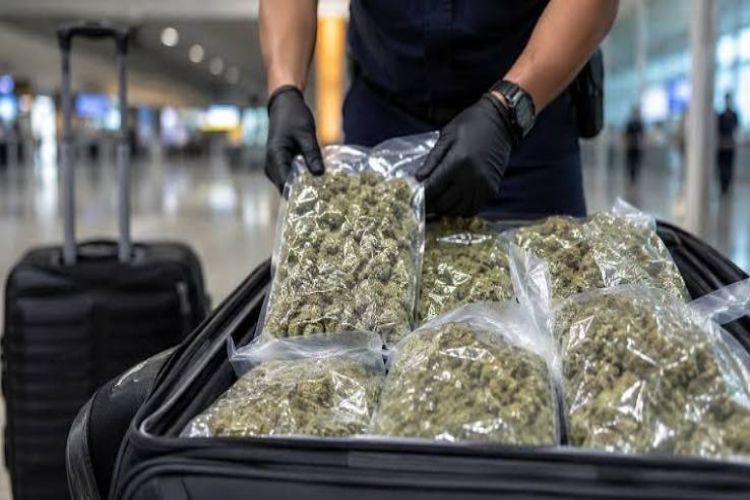 Hydroponic marijuana worth Rs 9.67 crore seized from two passengers at Bengaluru airport