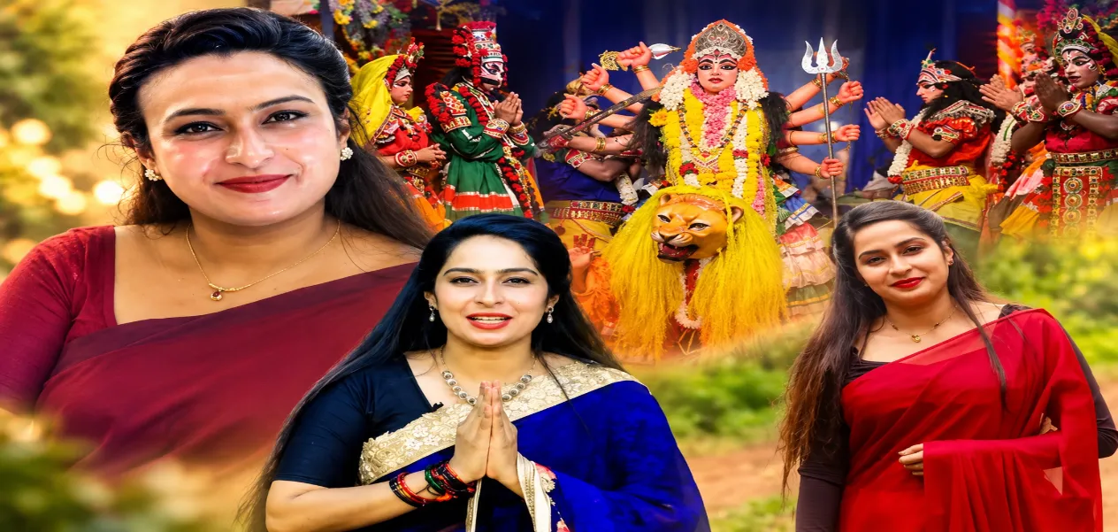 Karnataka’s Yakshagana: Muslim artist Arshia Khan played the role of a goddess