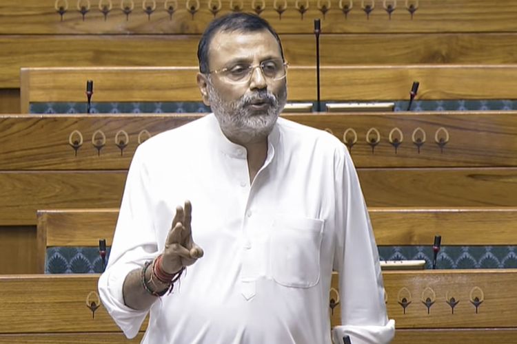 Rahul has links with anti-national forces, he is inciting people: BJP MP Nishikant Dubey