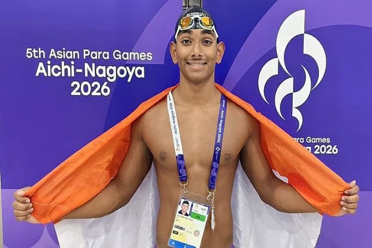 Asian Para Games: Swimmer Ravi scores hat-trick of medals, Kapil wins silver, Swatik wins bronze