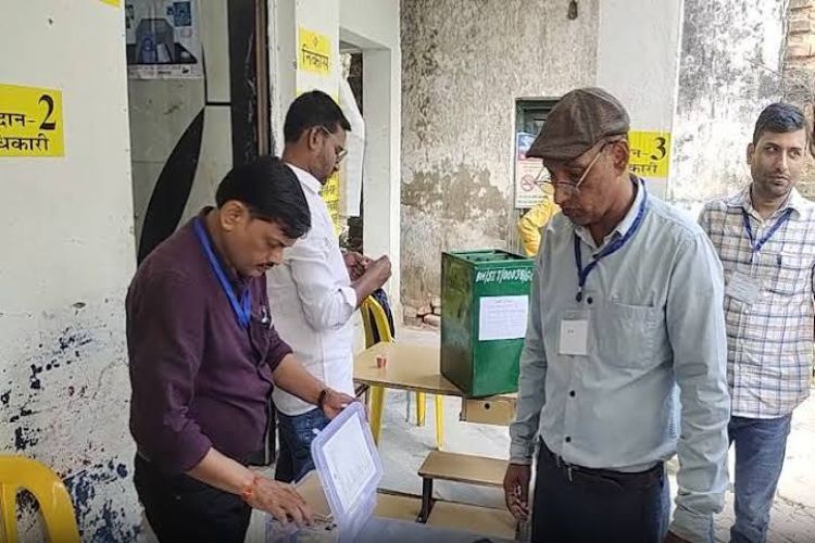 Voting underway for eight Bihar Legislative Council seats, 150 candidates in the fray