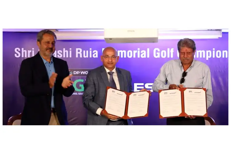 Kapil Dev, Amandeep Johl unveil landmark Rs 2 Crore Shri Shashi Ruia Memorial Golf Championship in Mumbai
