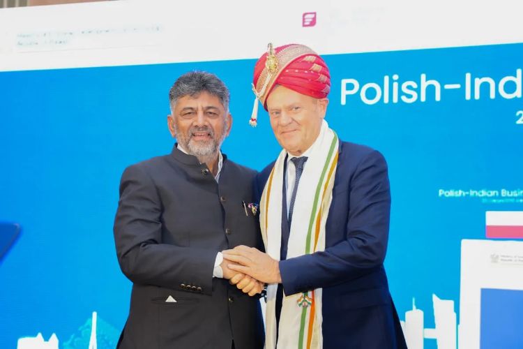 Shivakumar invites Poland to partner in the 2027 Global Investors Summit