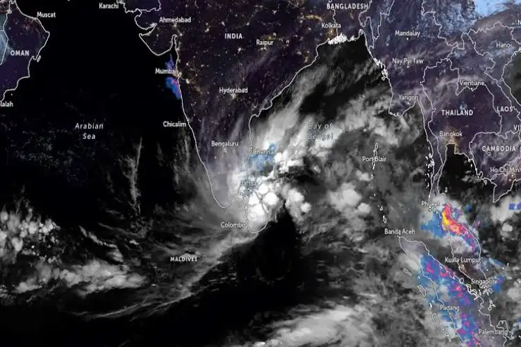 Nepal projected to receive 200 mm rain next week as impact of cyclonic storm developing in Bay of Bengal