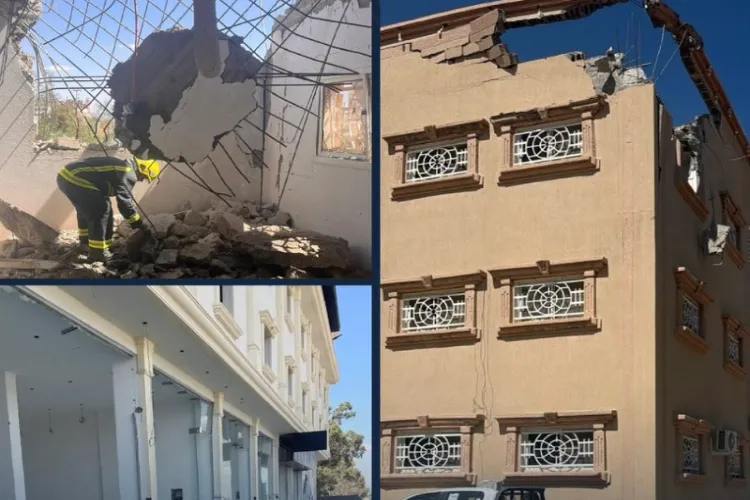 Two people injured by missile debris in Saudi Arabia; homes and vehicles damaged