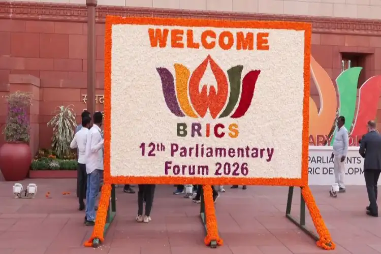 Members of Parliament welcome Foreign delegations for BRICS parliamentary forum