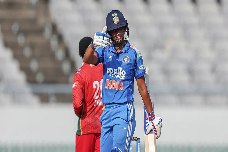 I was thinking more about the partnership with Harmanpreet than the century: Deepti