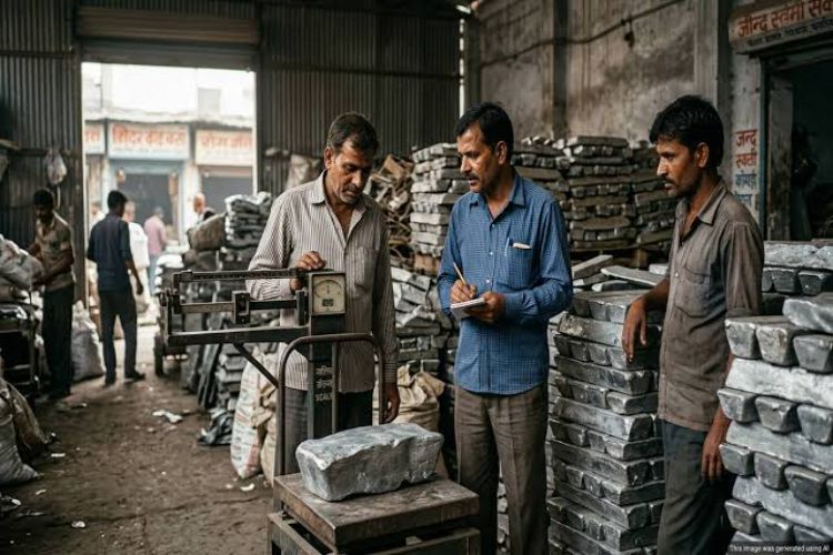 Zinc futures fall on weak spot demand