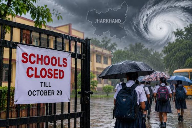 Schools closed in parts of Jharkhand till October 29 in view of Cyclone Arnab