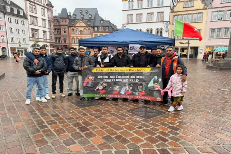 BNM holds awareness campaign in Germany over alleged rights violations in Balochistan
