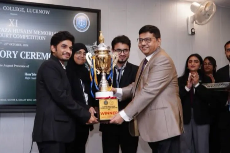 Jamia students win Justice Murtaza Hussain Moot Court Competition