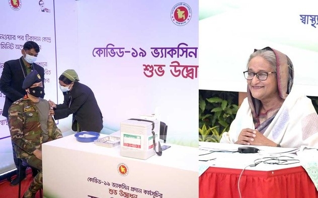 बांग्लादेश की प्रधानमंत्री शेख हसीना (फोटोः आइएएनएस)