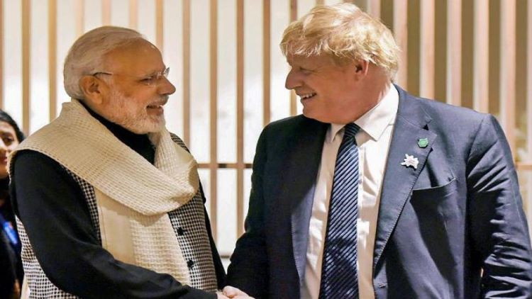जी-7 शिखर सम्मलेन में प्रधानमंत्री नरेंद्र मोदी और ब्रिटेन के प्रधानमंत्री बोरिस जॉनसन मिलेंगे, जहां दोनों नेताओं के मध्य एफटीए पर बातचीत हो सकती है.

