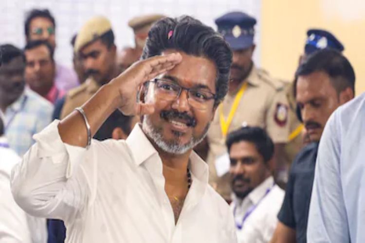 Vijay holds meeting with TVK MLAs after winning 108 seats
