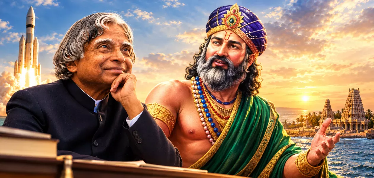 Why did Kalam seek the Vidura of the Mahabharata among children?